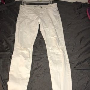 Express Skinny Jeans Ripped